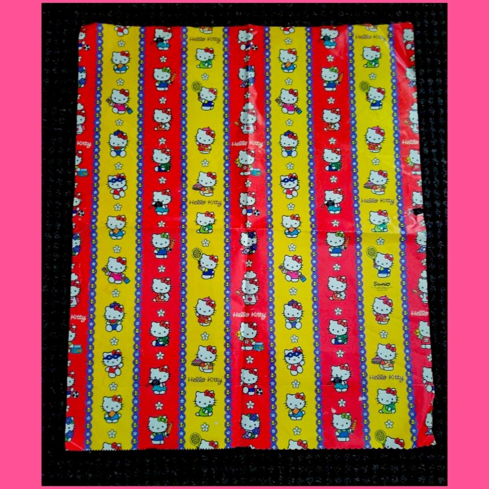 Vintage Y2K Hello Kitty Flat Gift Wrap 1 sheet